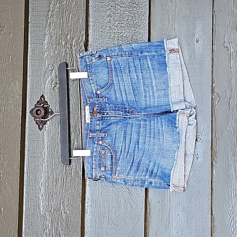 MADEWELL High-Rise Denim Shorts - Picture 5 of 8